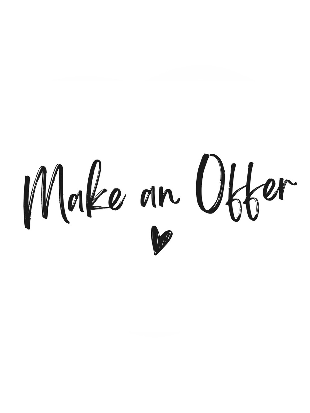 ✨ Make an Offer ✨